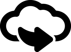 Next On Cloud Editable Svg Line Art, Free Vectors File